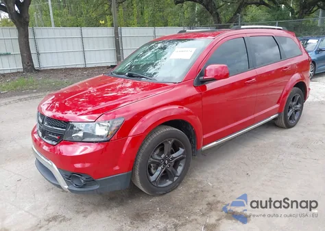 2020 Dodge Journey Crossroad z USA, uszkodzony, nr VIN 3C4PDCGB7LT225857